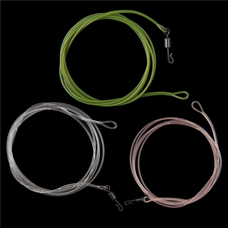Fluorocarbon Line - 3 ชิ้น/5 ชิ้น 40LB ปลาคาร์พตกปลาผู้นําสาย Fluorocarbon