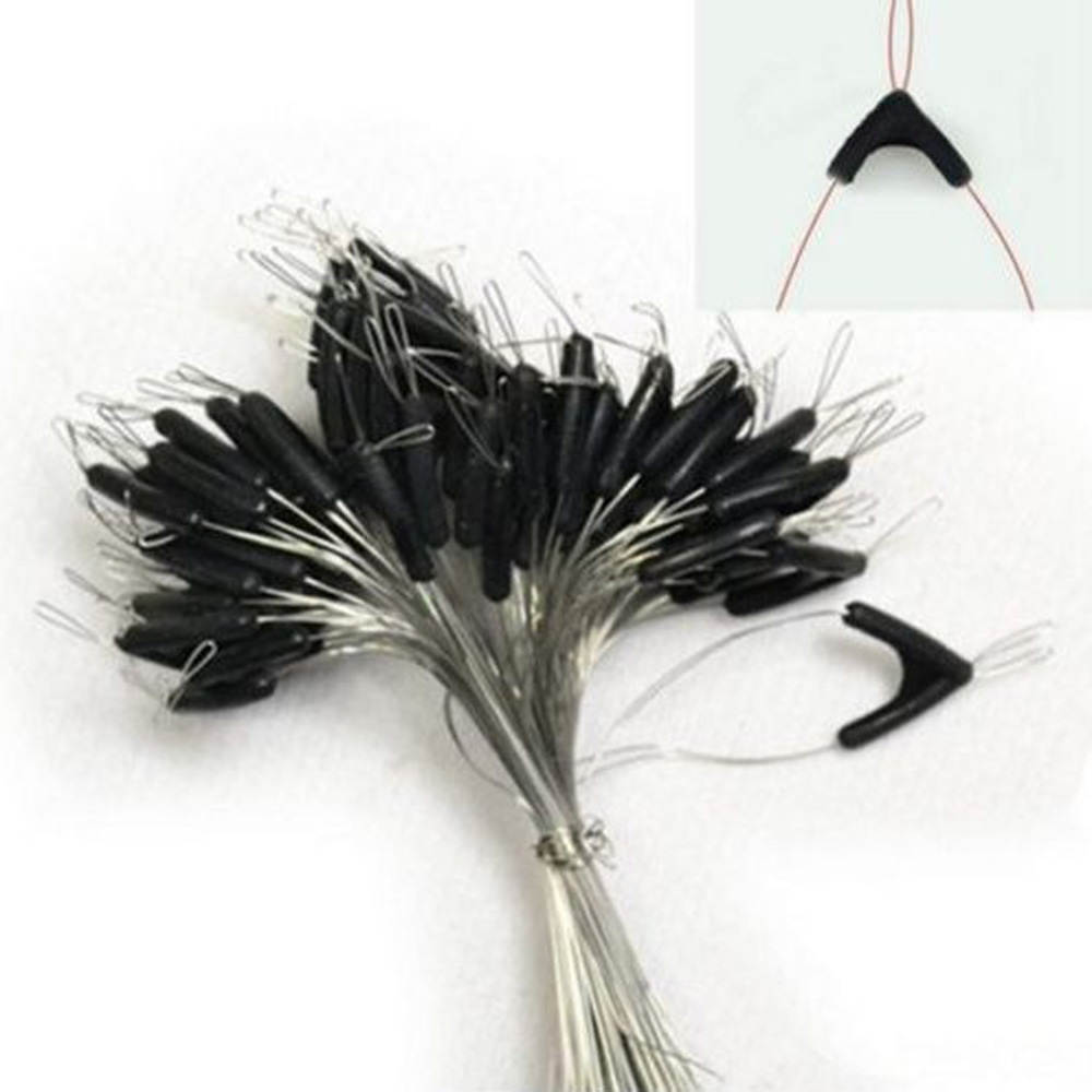 Monofilament Line - 20-50 ชิ้น/เซ็ตตกปลา Sub Line Splitters ตะขอคู่คอนแทคอุปกรณ์