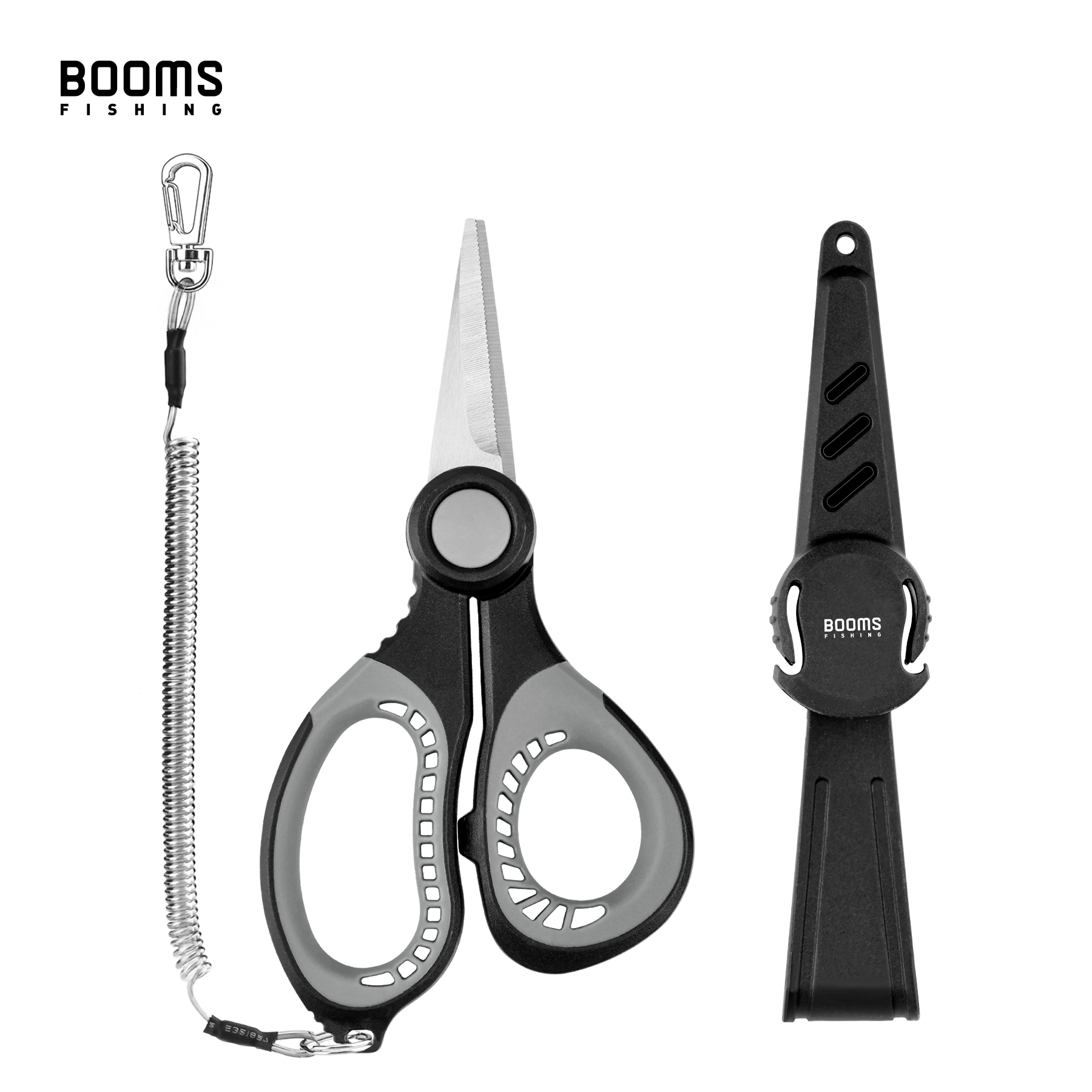 Fishing Line Cutter - Booms Fishing S06 Braid Line กรรไกรสแตนเลส