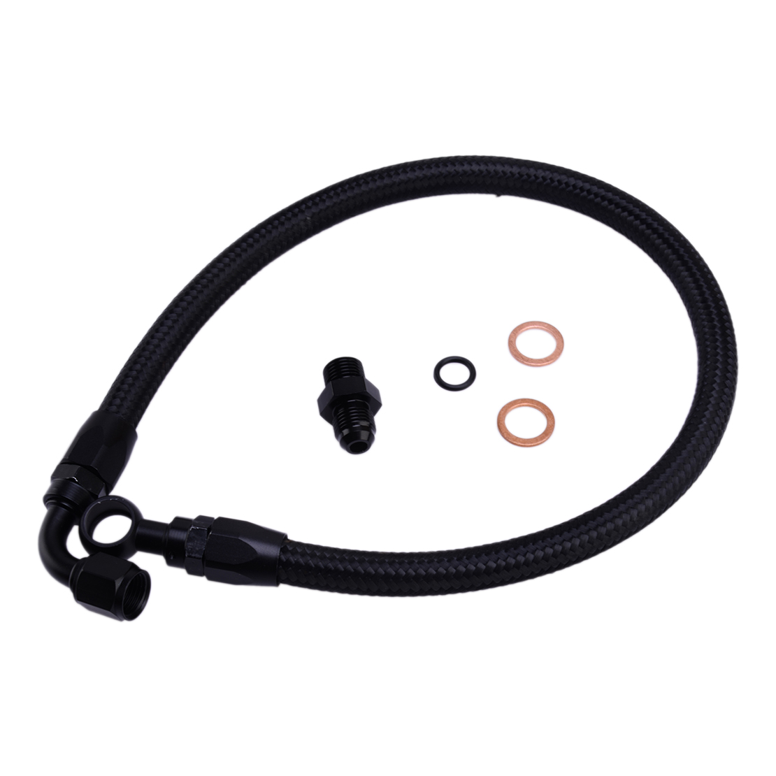 Braided Line - ชุดสายเชื้อเพลิงแบบถักสำหรับเครื่องยนต์ Honda Civic Acura Integra รุ่น