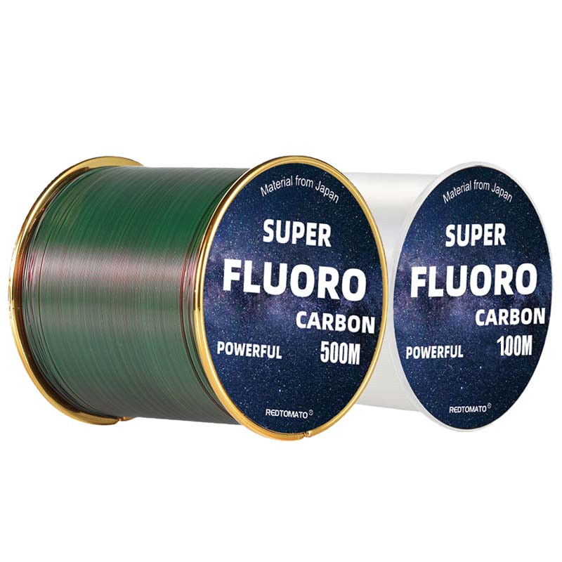 Copolymer Line - ขนาดใหญ่ Fluorocarbon สายตกปลา 0.14 มม.-1.0 มม.3LB-100LB