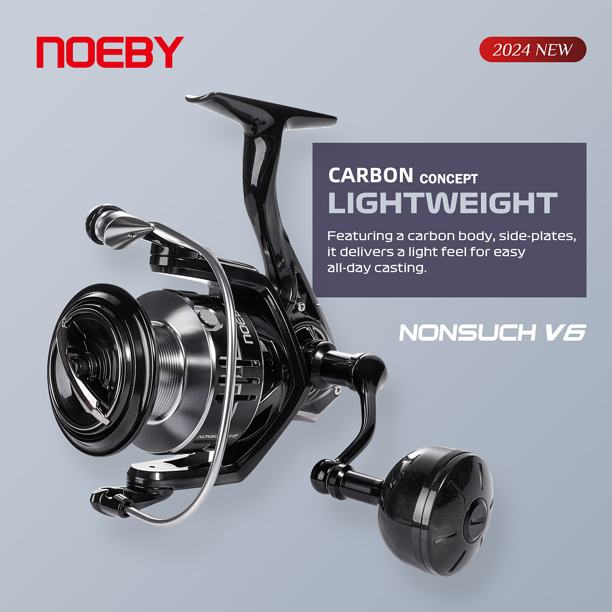 Noeby Carbon Spinning Fishing  - Kastking Reel Zephyr บทวิจารณ์และราคา