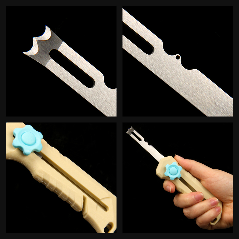 มีดตัดสายเอ็นตกปลา สแตนเลสอเนก - Fishing Line Cutter บทวิจารณ์และราคา