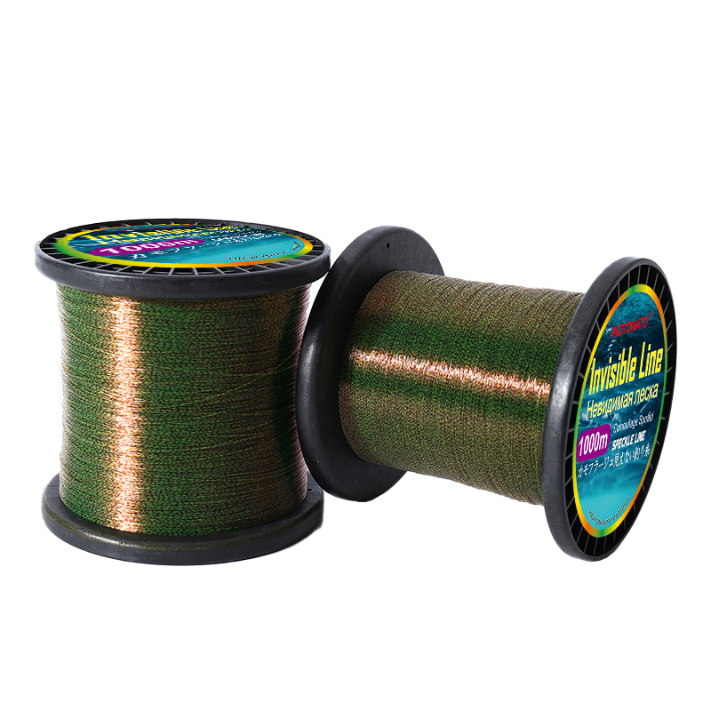 1000M Fluorocarbon เคลือบสายตก - Copolymer Line บทวิจารณ์และราคา