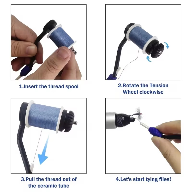 ที่ยึดหลอดเซรามิกสำหรับผูกเบ็ด - Fishing Line Winder บทวิจารณ์และราคา
