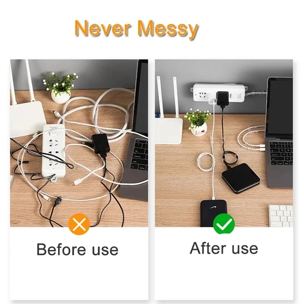 คลิปจัดสายเคเบิล 20/40 ชิ้น ตั - Tippet Line บทวิจารณ์และราคา