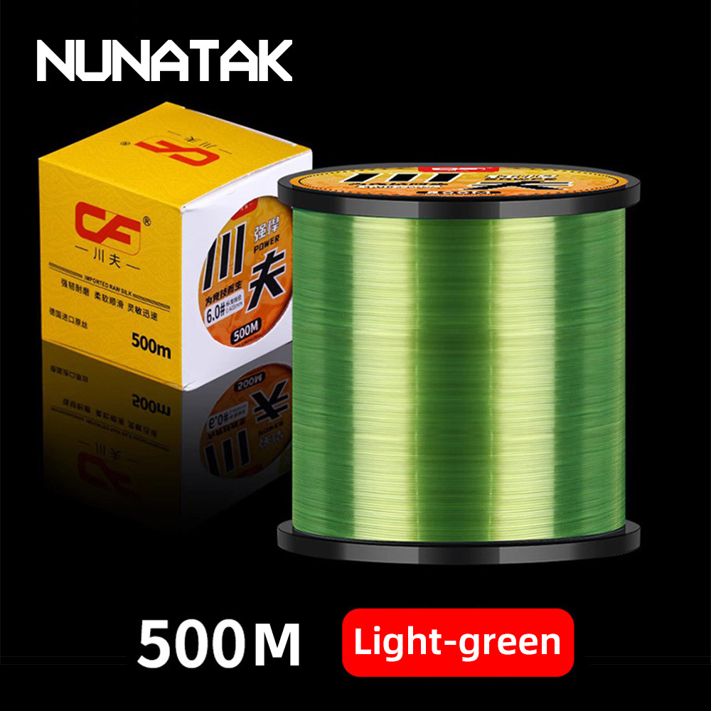 NUNATAK NEW สายตกปลาไนลอน FULL - Copolymer Line บทวิจารณ์และราคา