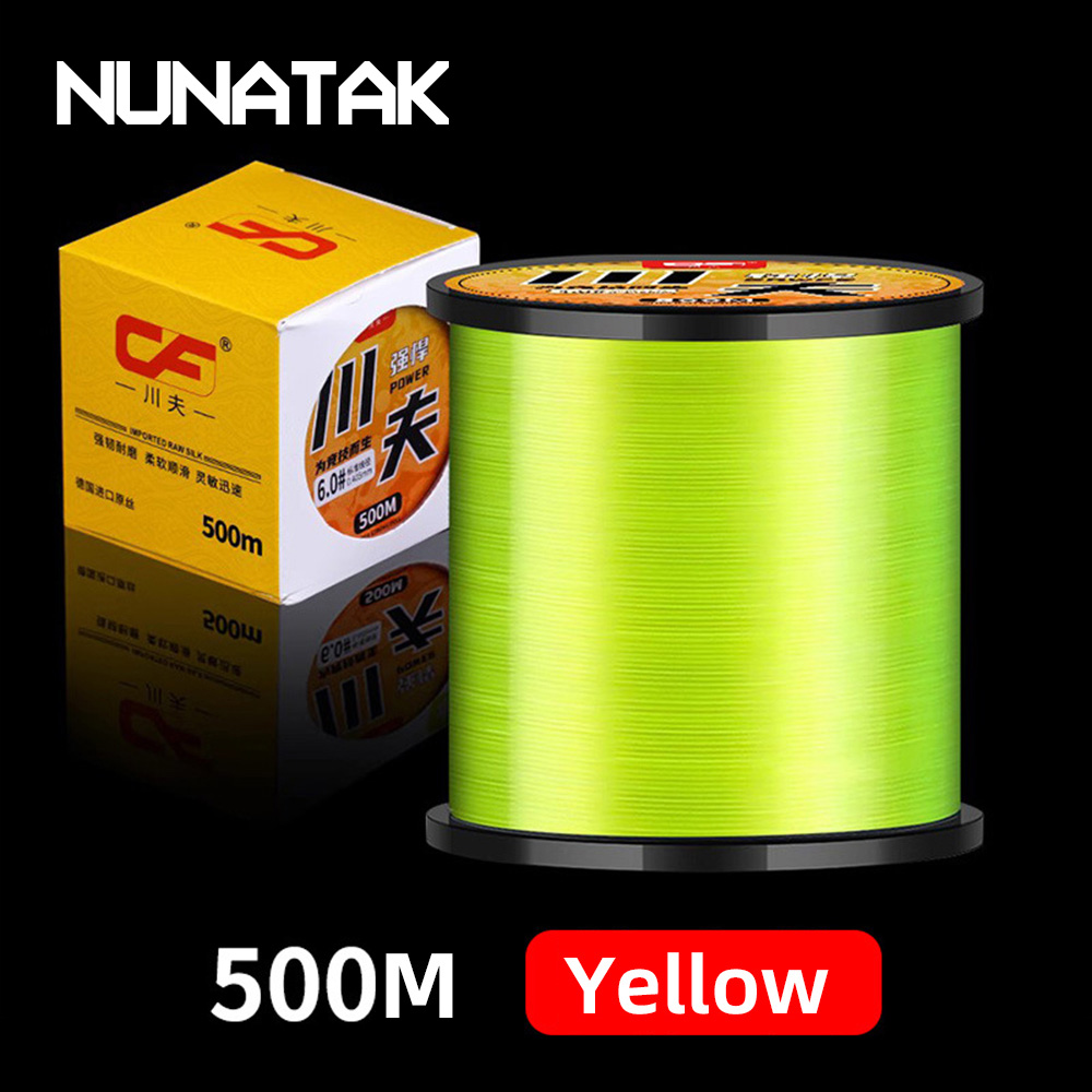 NUNATAK NEW สายตกปลาไนลอน FULL - Copolymer Line บทวิจารณ์และราคา