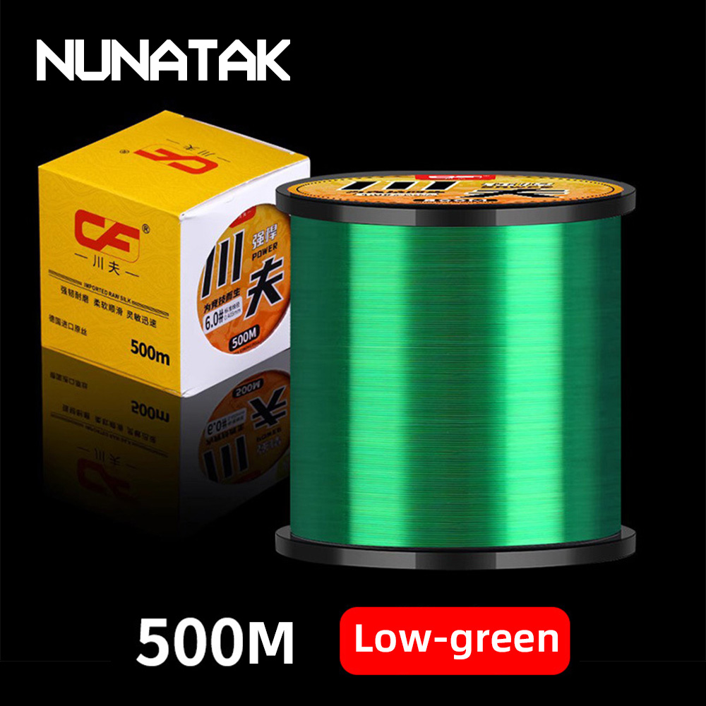 NUNATAK NEW สายตกปลาไนลอน FULL - Copolymer Line บทวิจารณ์และราคา