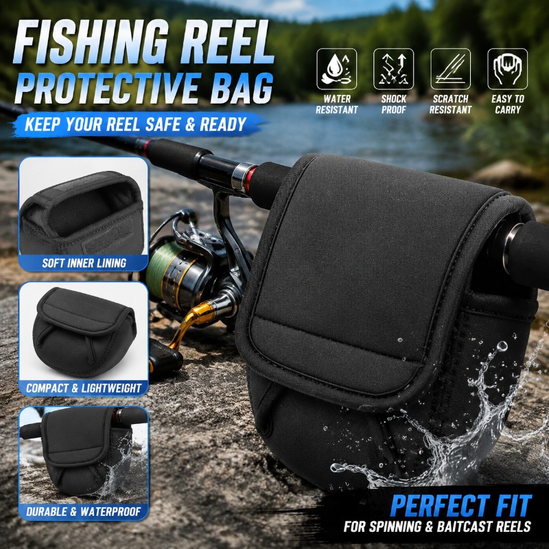 กระเป๋าป้องกันรอกตกปลา กระเป๋า - Fishing Line Spool บทวิจารณ์และราคา