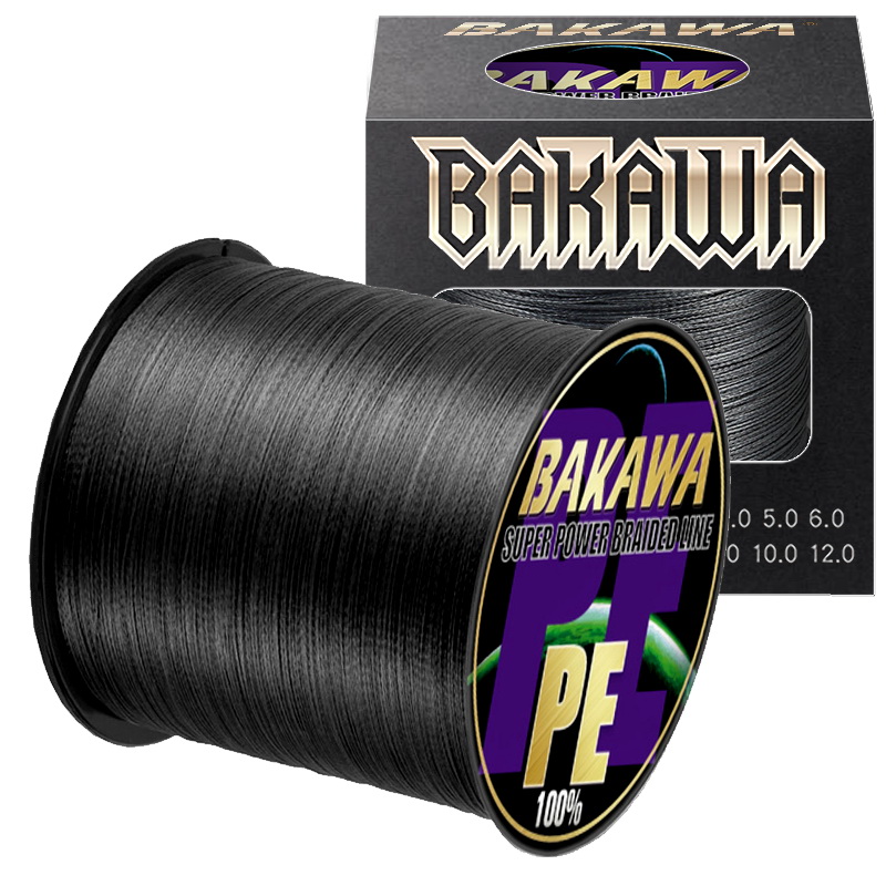 สายตกปลาถัก 4 เส้น BAKAWA แบบม - Copolymer Line บทวิจารณ์และราคา