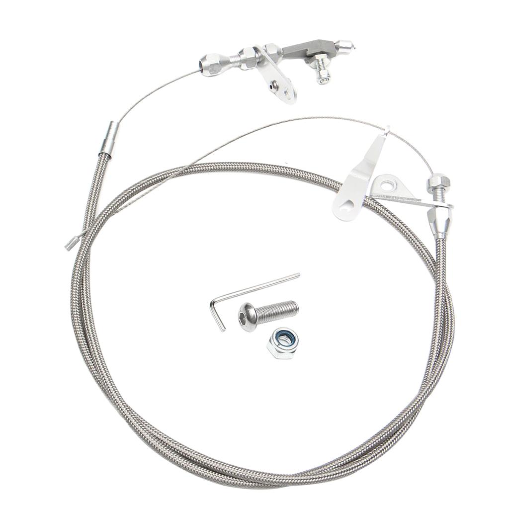 สายเคเบิลคันเร่งแก๊สแบบถักสแตน - Braided Line บทวิจารณ์และราคา
