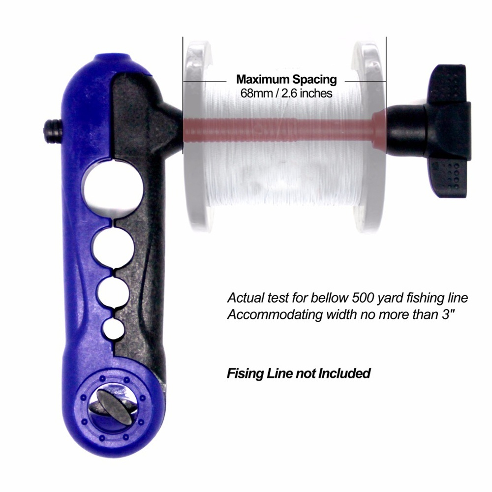 เครื่องม้วนสายตกปลาแบบพกพา ใช้ - Fishing Line Winder บทวิจารณ์และราคา